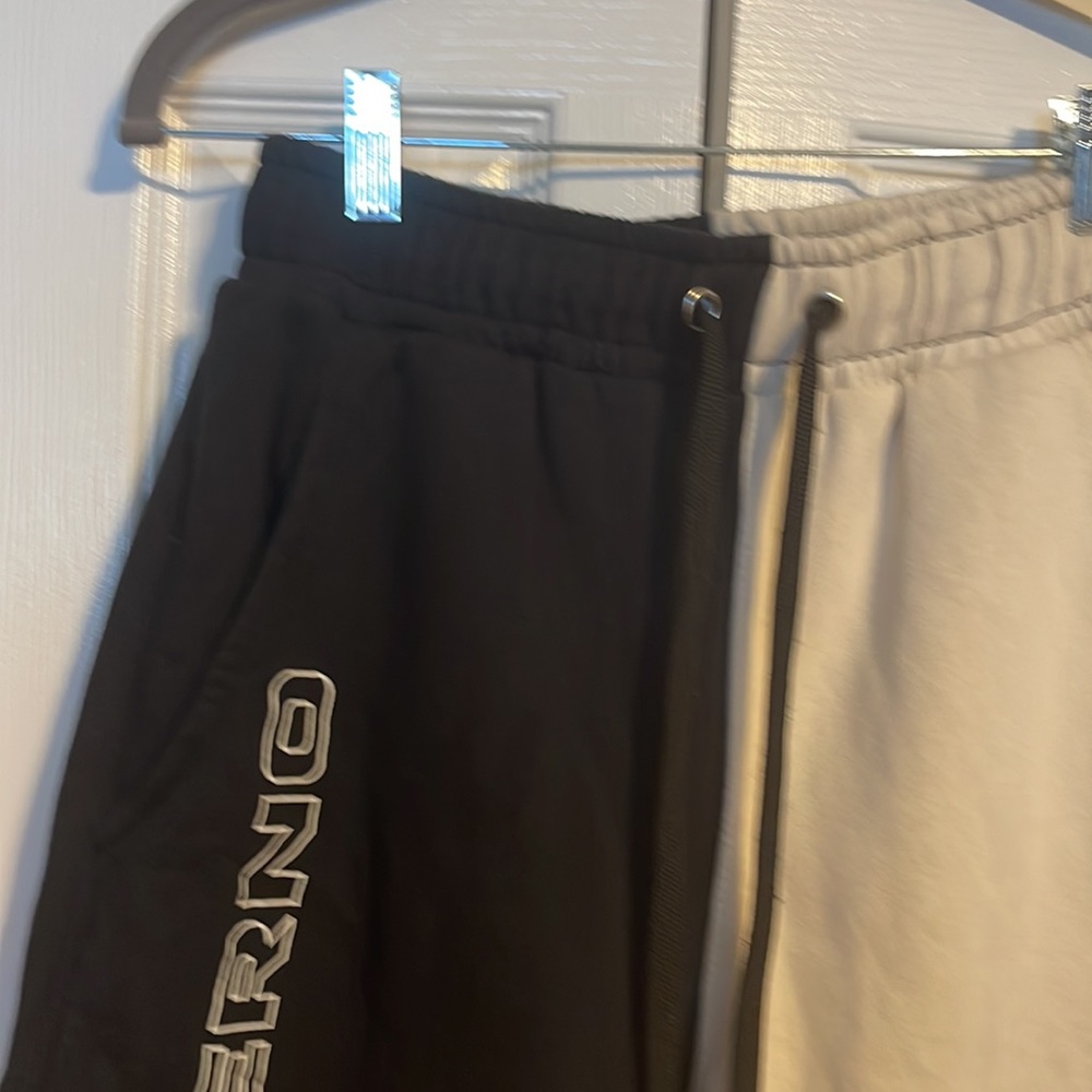 Inferno black and beige cotton shorts size medium - Picture 2 of 7
